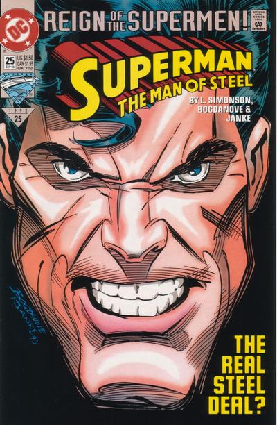 Superman: The Man of Steel #25 (1993) Comic Books Superman: The Man of Steel