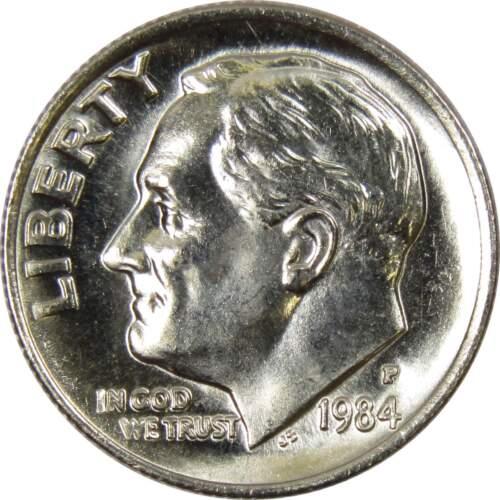1984 P Coins Roosevelt Dime