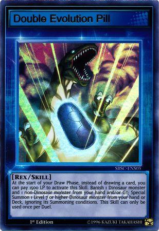 Double Evolution Pill SBSC-ENS05 YuGiOh Speed Duel: Scars of Battle