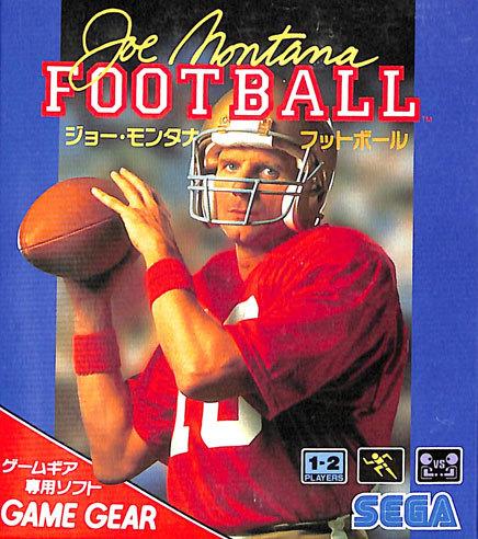 Joe Montana Football JP Sega Game Gear