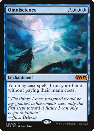 Omniscience #65 Magic Core Set 2019