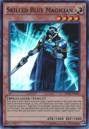 Skilled Blue Magician SECE-EN032 YuGiOh Secrets of Eternity