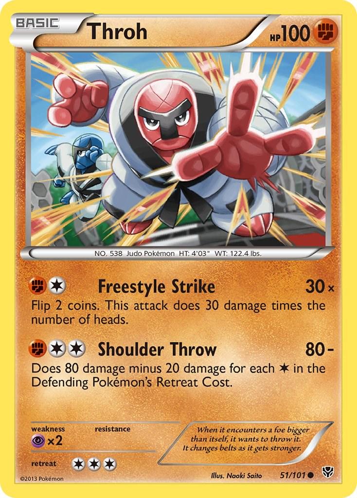 Throh #51 Pokemon Plasma Blast