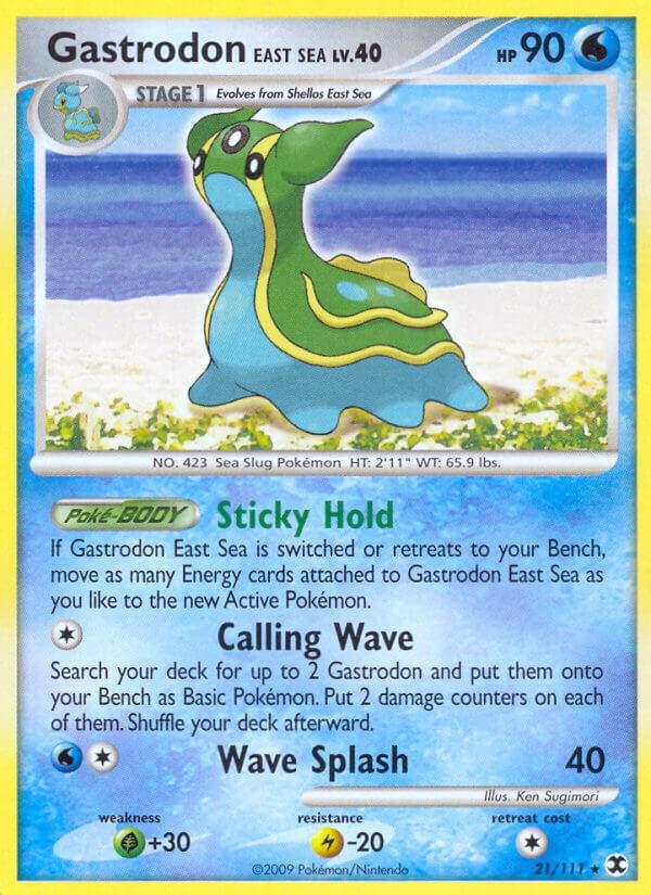 Gastrodon East Sea #21 Pokemon Rising Rivals