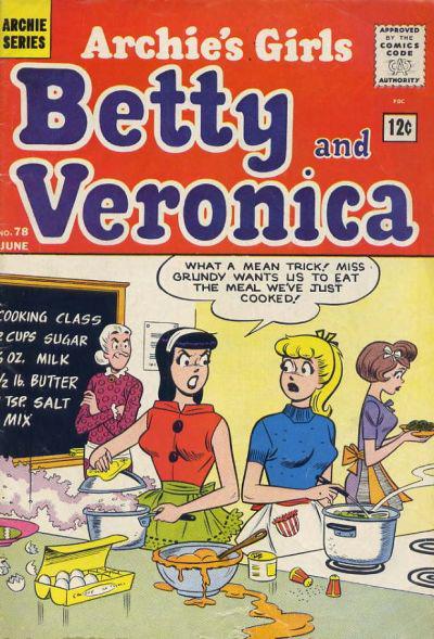 Archie's Girls Betty and Veronica #78 (1962) Comic Books Archie's Girls Betty and Veronica