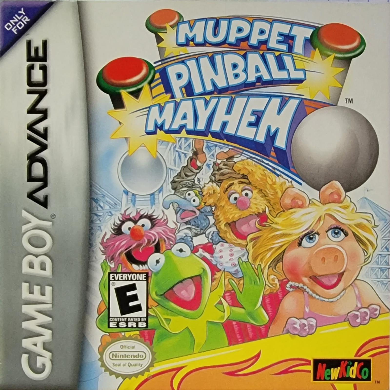 Muppet Pinball Mayhem GameBoy Advance