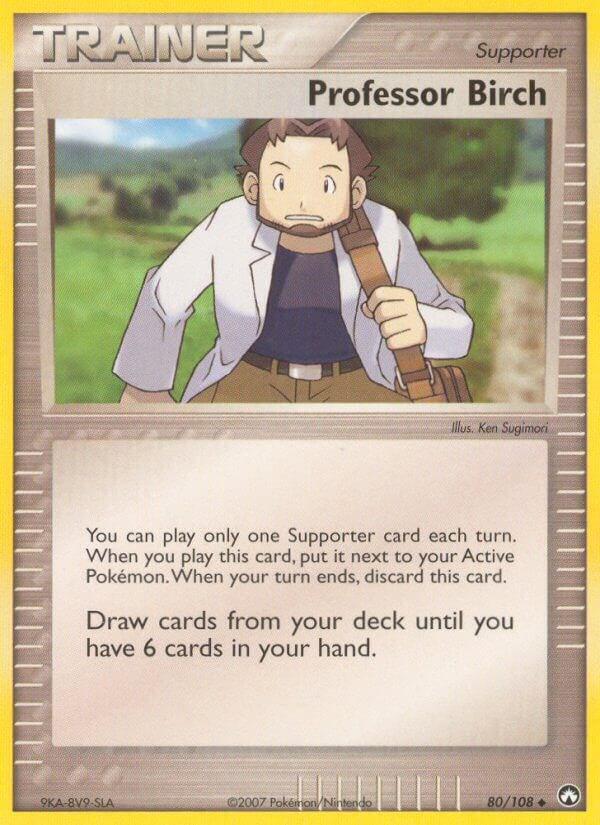 Professor Birch #80 Pokemon Power Keepers