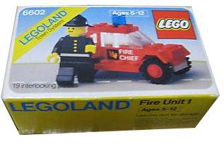 Fire Unit 1 #6602 LEGO Town
