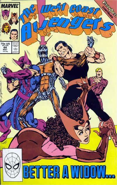 West Coast Avengers #44 (1989) Comic Books West Coast Avengers