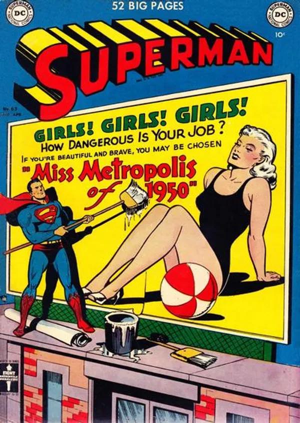 Superman #63 (1950) Comic Books Superman