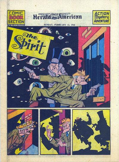 Spirit #2/13/1944 (1944) Comic Books Spirit