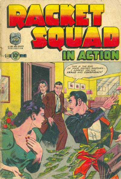 Racket Squad in Action #4 (1952) Comic Books Racket Squad in Action