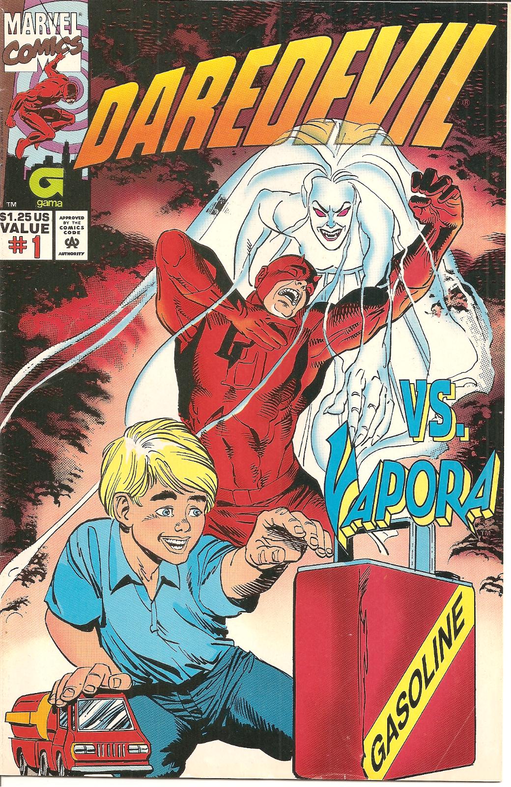 Daredevil vs. Vapora #1 (1995) Comic Books Daredevil