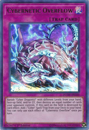 Cybernetic Overflow DUOV-EN100 YuGiOh Duel Overload