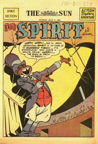 Spirit #7/2/1944 (1944) Comic Books Spirit