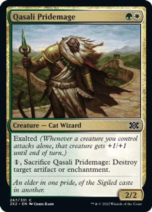 Qasali Pridemage #267 Magic Double Masters 2022
