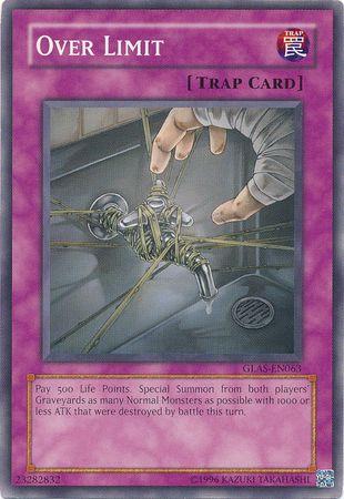 Over Limit GLAS-EN063 YuGiOh Gladiator's Assault