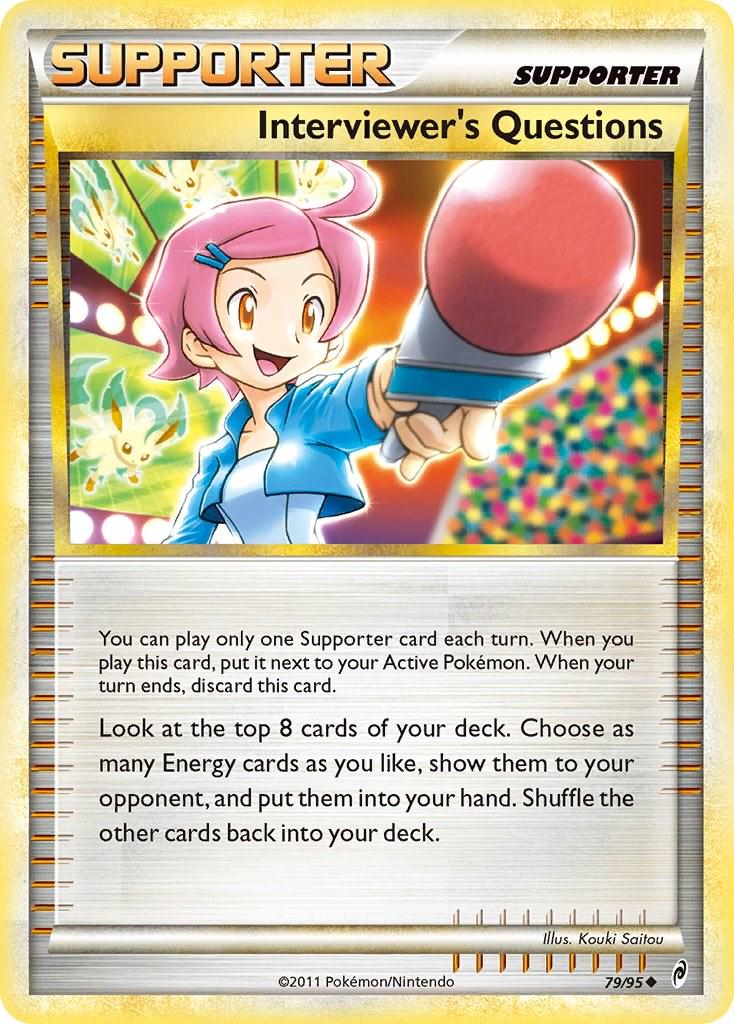 Interviewer's Questions #79 Pokemon Call of Legends