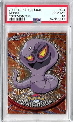 Arbok #24 Pokemon 2000 Topps Chrome