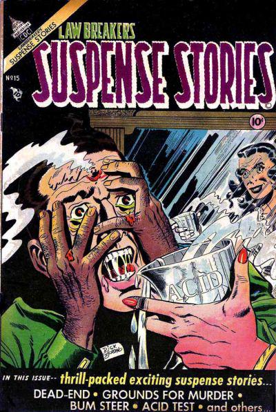 Lawbreakers Suspense Stories #15 (1953) Comic Books Lawbreakers Suspense Stories