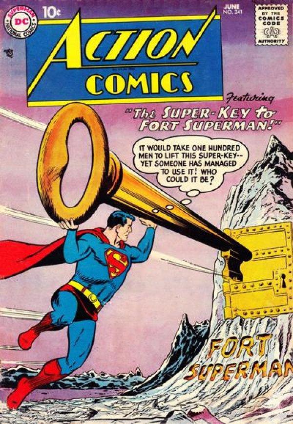 Action Comics #241 (1958) Comic Books Action Comics