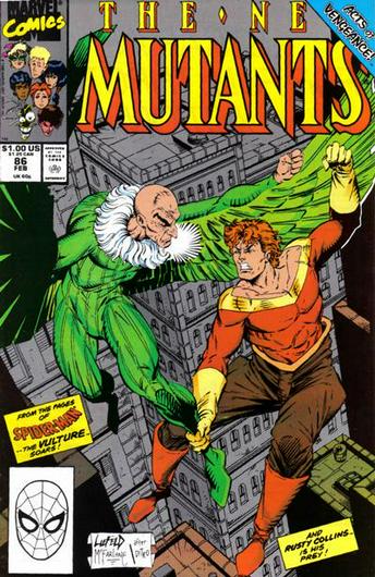 New Mutants #86 (1990) Cover Art