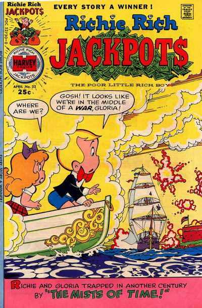 Richie Rich Jackpots #22 (1976) Comic Books Richie Rich Jackpots