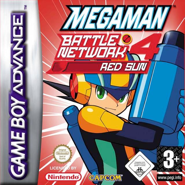 Mega Man Battle Network 4: Red Sun PAL GameBoy Advance