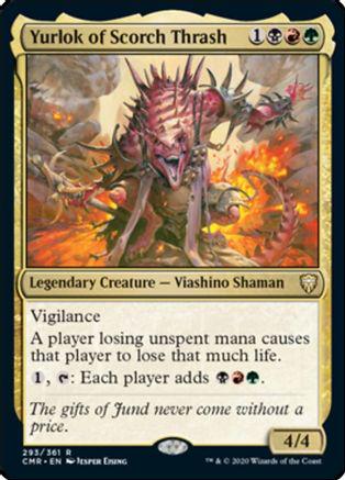 Yurlok of Scorch Thrash Magic Commander Legends