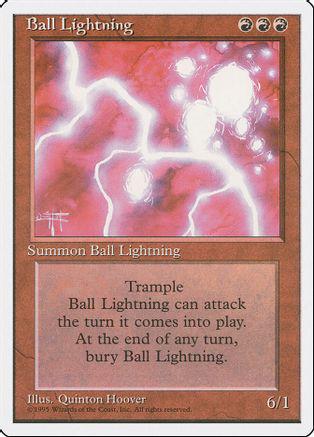Ball Lightning Magic 4th Edition
