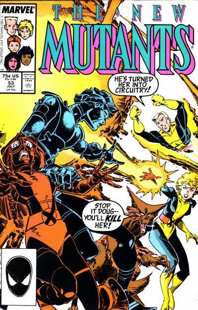 New Mutants #53 (1987) Comic Books New Mutants