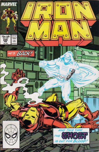 Iron Man #239 (1989) Comic Books Iron Man