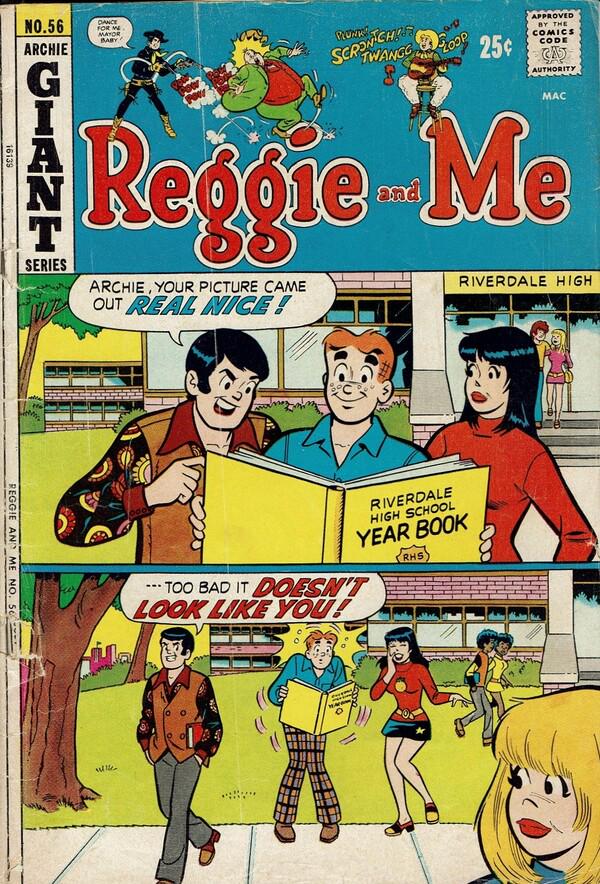 Reggie and Me #56 (1972) Comic Books Reggie and Me