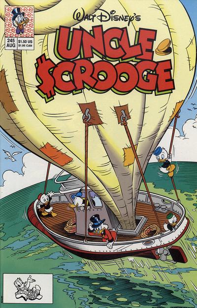 Uncle Scrooge #245 (1990) Comic Books Uncle Scrooge