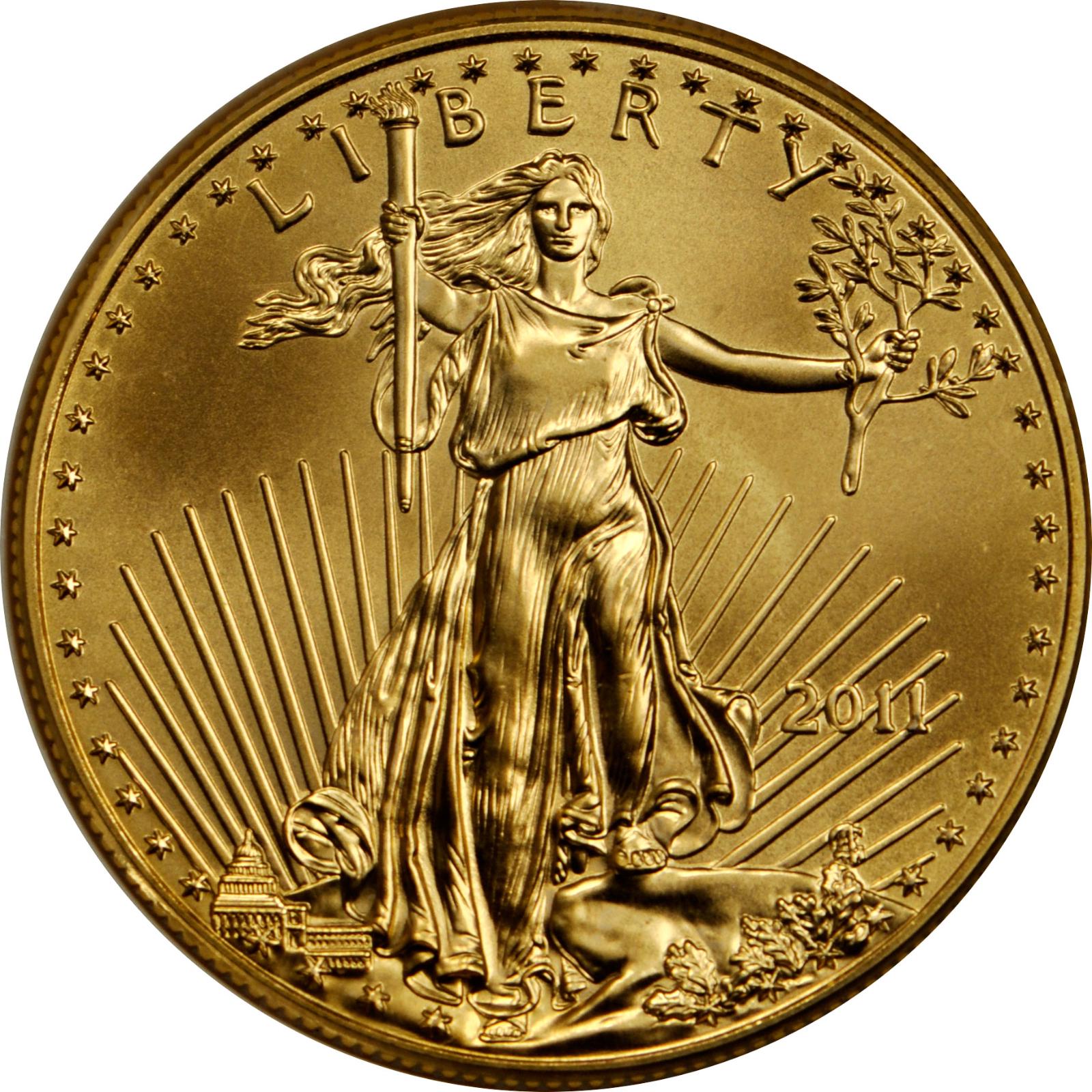 2011 Coins $5 American Gold Eagle