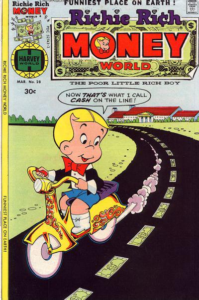 Richie Rich Money World #28 (1977) Comic Books Richie Rich Money World