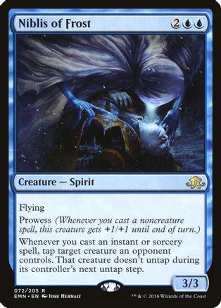 Niblis of Frost 1x FOIL EMN MTG Eldritch Moon Rare MINT blue Niblis of Frost 1x FOIL EMN MTG Eldritch Moon Rare MINT blue