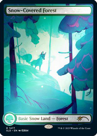 Snow-Covered Forest #5 Magic Secret Lair Drop