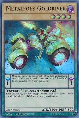 Metalfoes Goldriver GFTP-EN102 YuGiOh Ghosts From the Past
