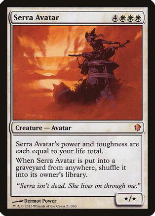 Serra Avatar Magic Commander 2013