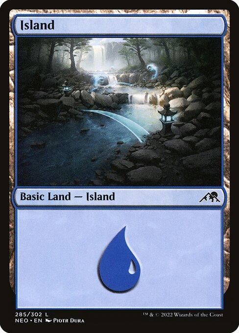 Island Magic Kamigawa: Neon Dynasty Commander