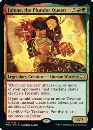 Jolene, the Plunder Queen #73 Magic New Capenna Commander