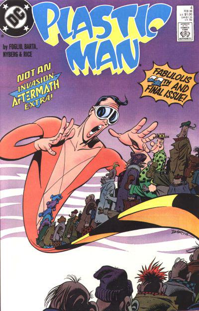 Plastic Man #4 (1989) Comic Books Plastic Man
