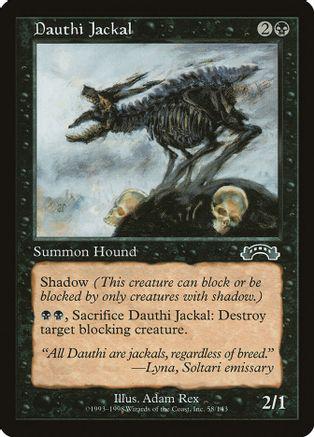 Dauthi Jackal Magic Exodus