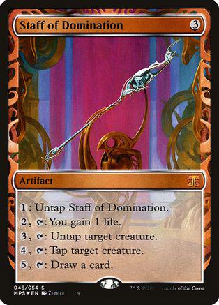 Staff of Domination Magic Kaladesh Inventions