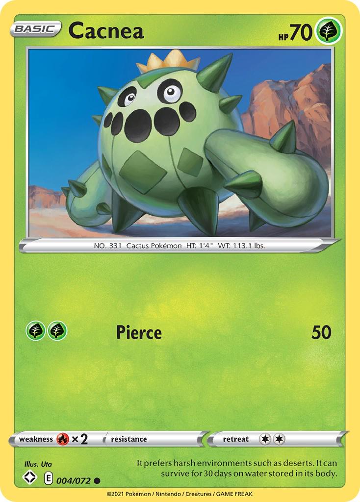 Cacnea #4 Pokemon Shining Fates