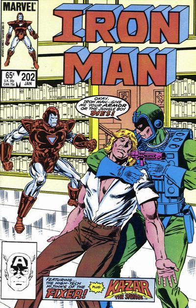 Iron Man #202 (1986) Comic Books Iron Man