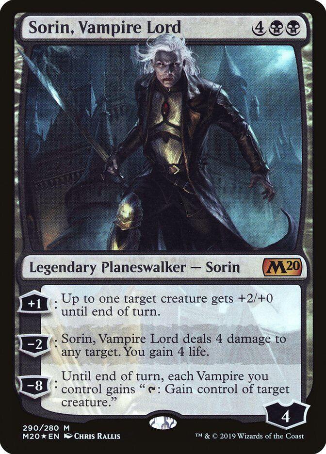 Sorin, Vampire Lord #290 Magic Core Set 2020