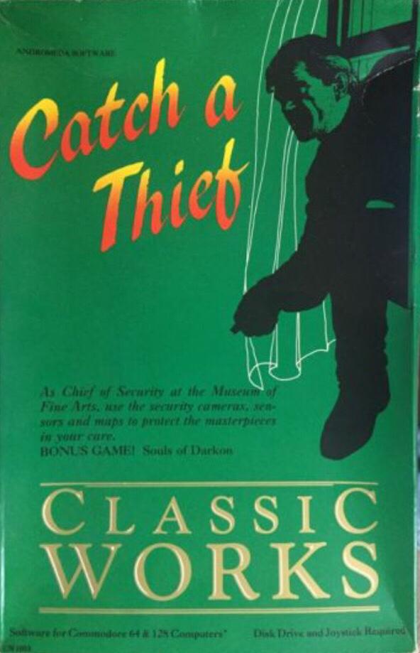 Catch a Thief & Souls Of Darkon Commodore 64