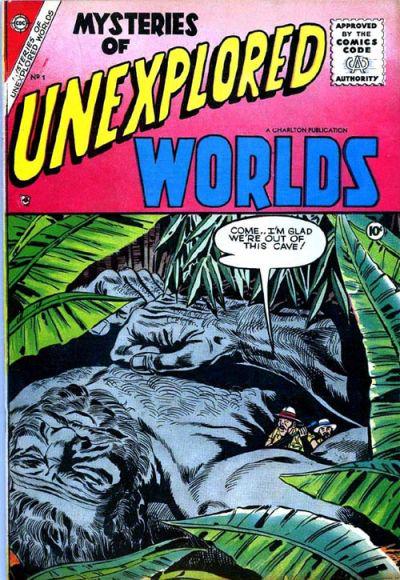 Mysteries of Unexplored Worlds #1 (1956) Comic Books Mysteries of Unexplored Worlds